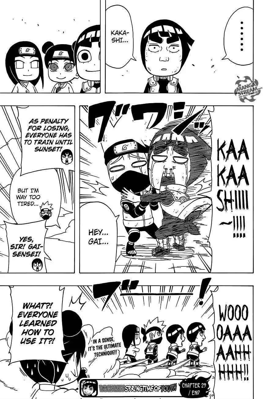 Rock Lee's Springtime of Youth Chapter 29 26